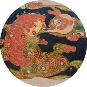 TDK 755_120x120cm_Sông trăng _ Moon river _ 2025_US$ 10.000